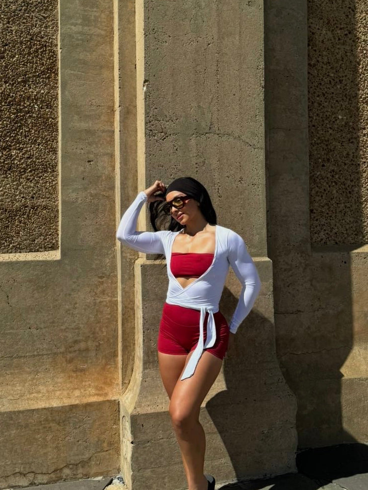 White Cover Top
