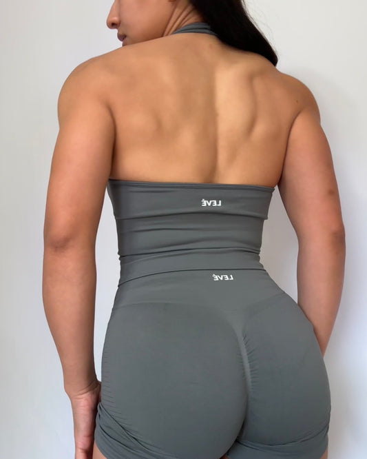 LevéSkin Stone Halter Neck and Short Set