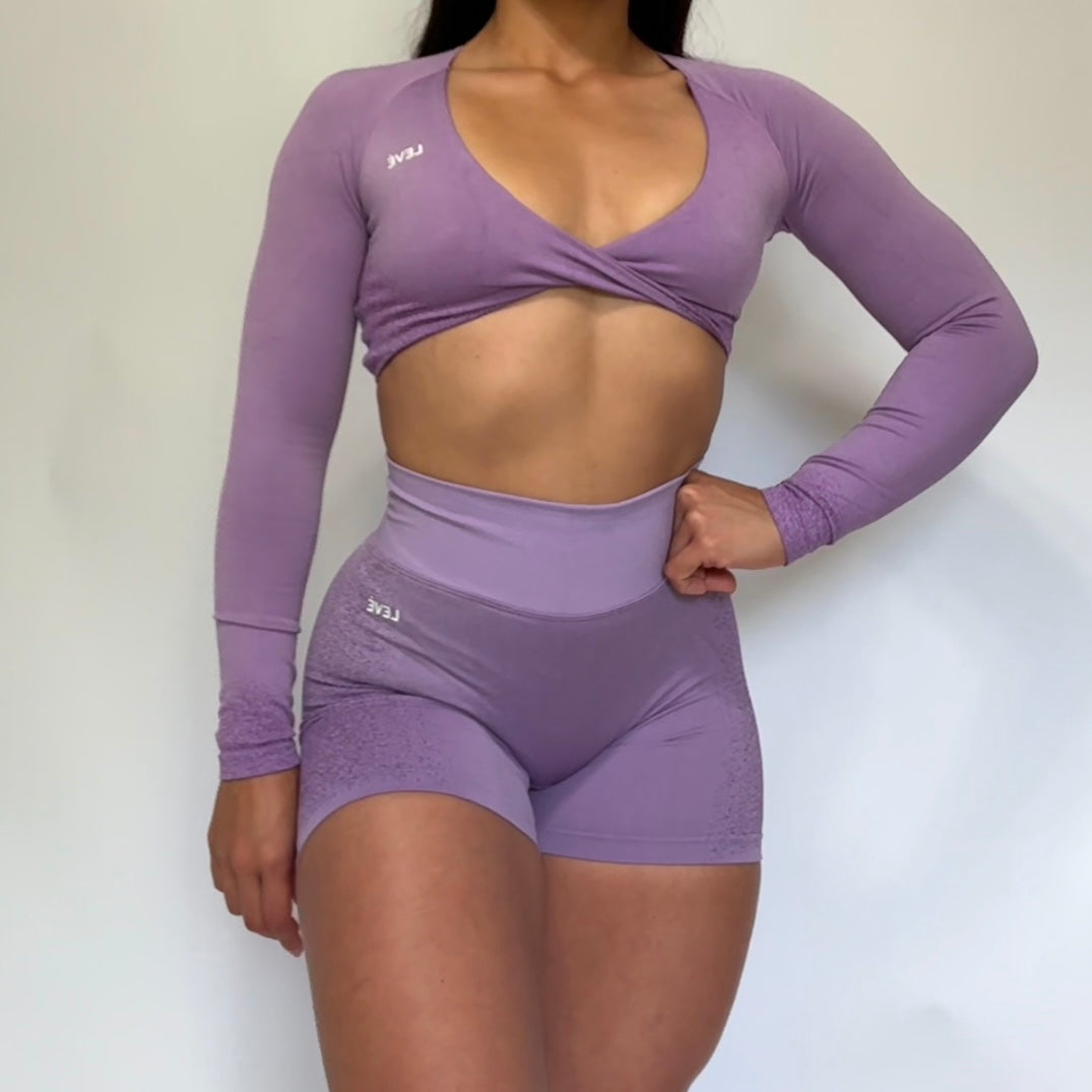 Purple Seamless Top
