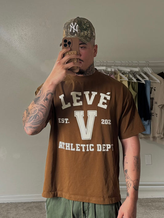 Levé Athletic Dept. T-Shirt Coffee