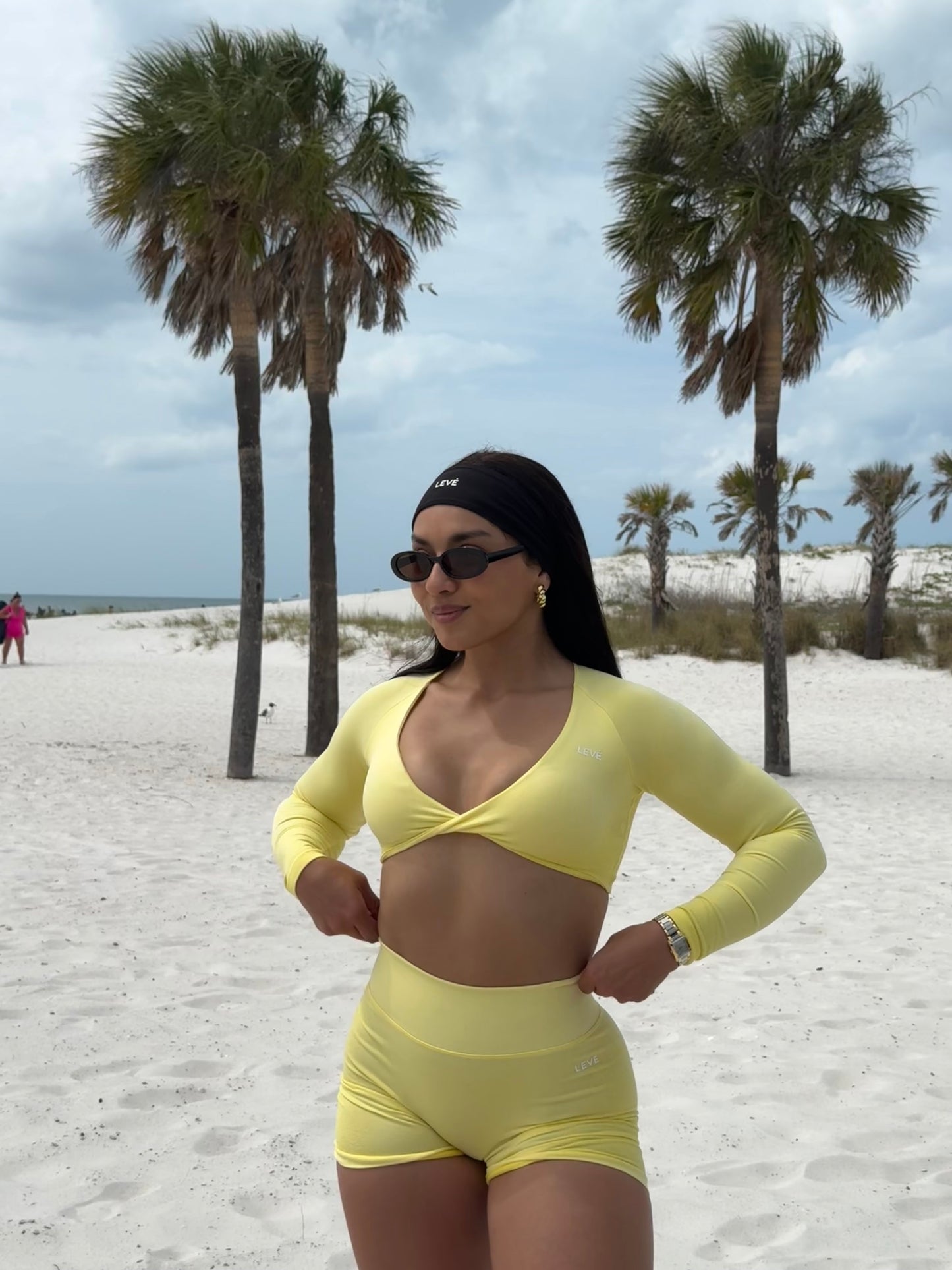 Yellow Seamless Top