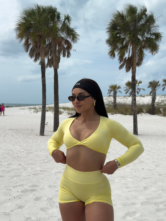 Yellow Seamless Top