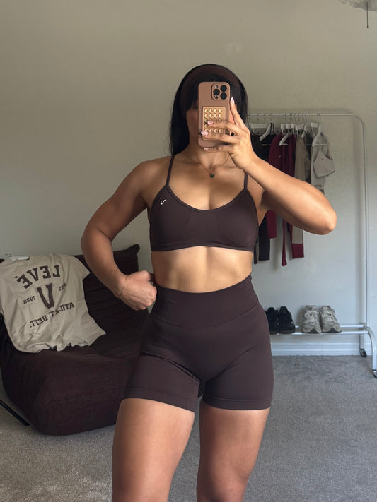 Elevé Seamless Brown Short