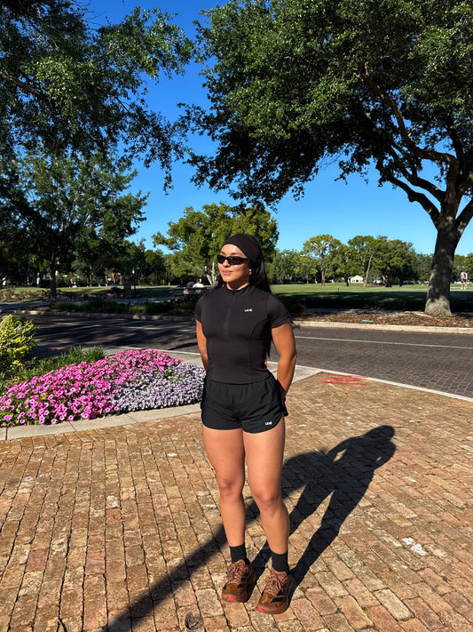 Levé Running Top Black