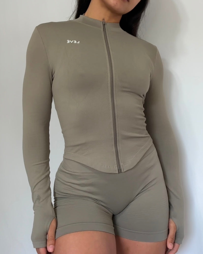 LevéSkin Taupe Jacket