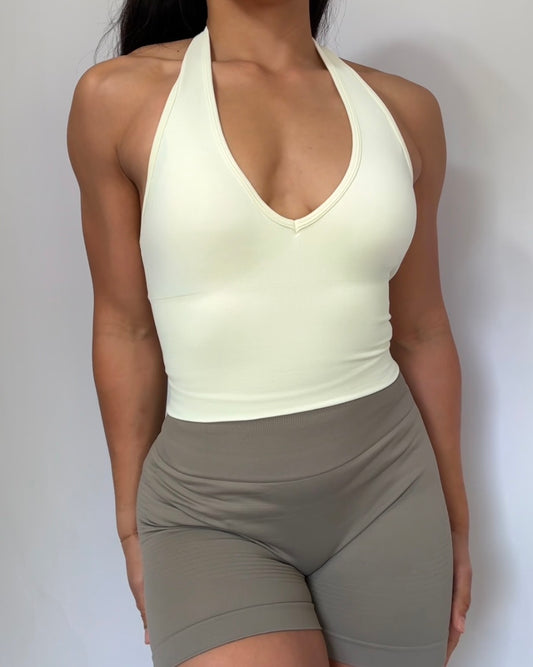 LevéSkin Vanilla Halter Top