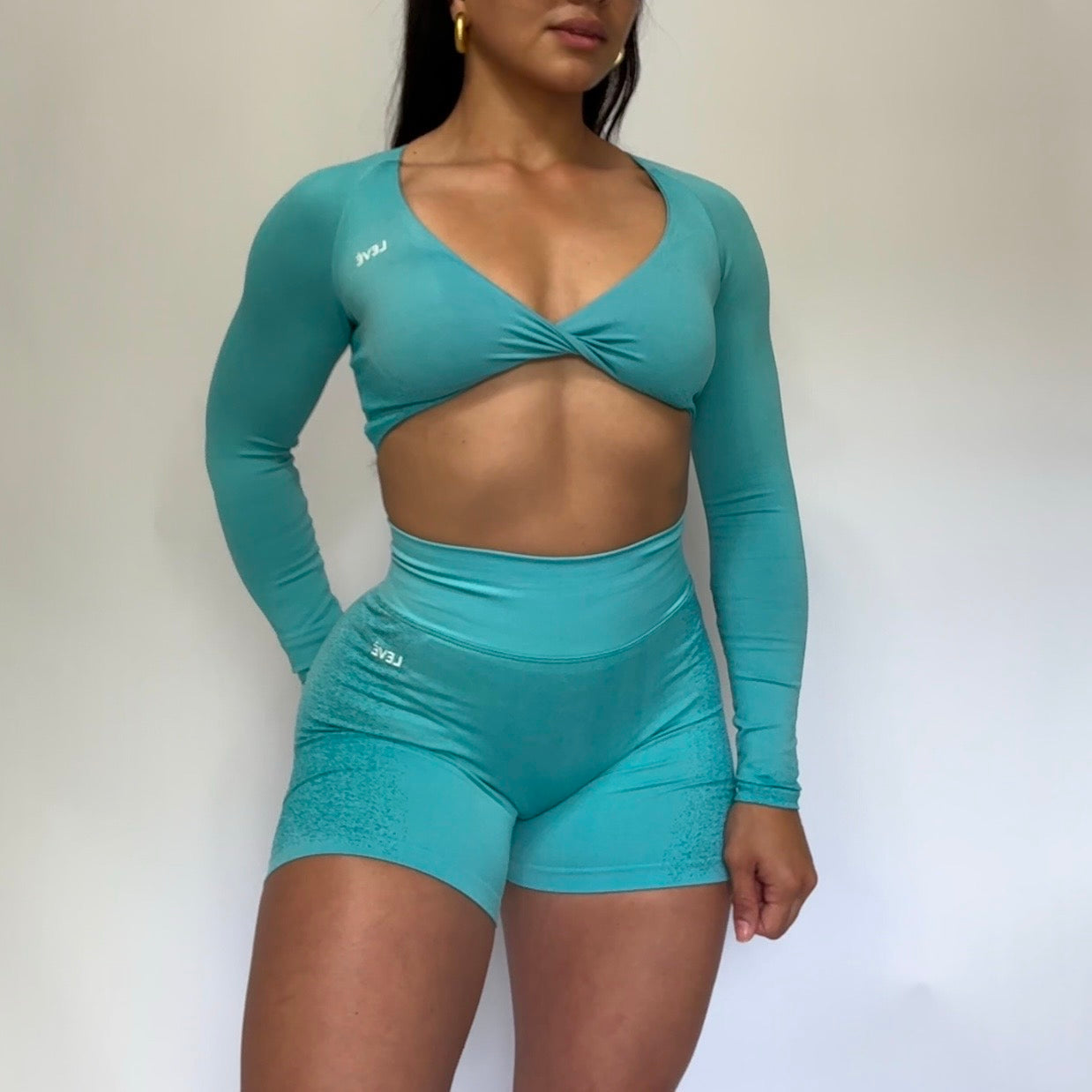 Blue Seamless Short