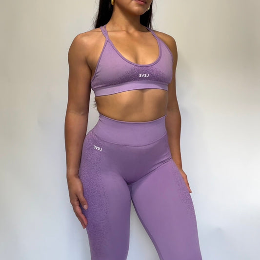 Purple Seamless Leggings